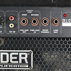 Fender Rumble 60 Bass Combo Amplifier-60W with 1X12” Black Speaker